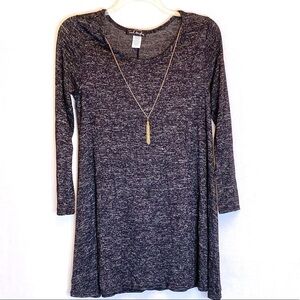 FRENCH ATMOSPHERE Dress Chain Tassels, Career Gray